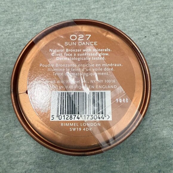 NEW Rimmel Natural Bronzer 027, Sun Dance, 0.49 Ounce - Picture 2 of 2